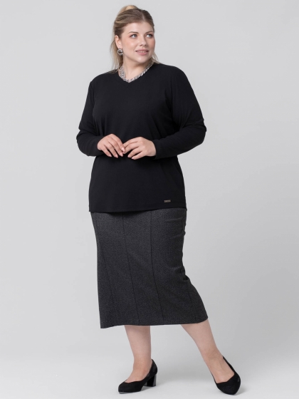 Женская одежда больших размеров - юбка - 340123250102